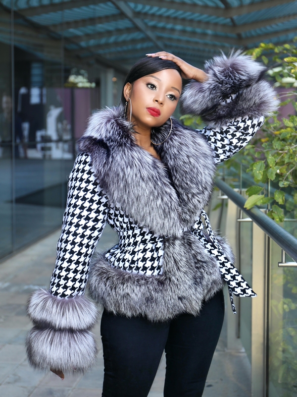 Houndstooth Short Coat – Materialgirls